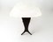 Vintage Coffee Table with Carrara Marble Top attributed to Guglielmo Ulrich 9