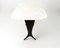Vintage Coffee Table with Carrara Marble Top attributed to Guglielmo Ulrich, Image 9