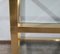 Brass and Glass Shelf in the style of Pierre Vandel, 1970s 10