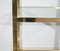 Brass and Glass Shelf in the style of Pierre Vandel, 1970s 8