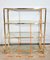 Brass and Glass Shelf in the style of Pierre Vandel, 1970s 22