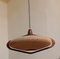 Mid-Century Ceiling Lamp with Teak Frame and Sisal-Covered Plastic Shade from Temde, 1960s, Image 1