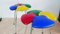 Set of Leaf Clover Kitchen Chair and Stool, Italy, 1970s, Image 9