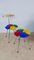 Leaf Clover Kitchen Chair and Stool, Italy, 1970s, Set of 2 10