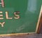 19th Century Eel and Pie Shop Advertising Wall Mirror Sign, 1890s 2