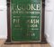 19th Century Eel and Pie Shop Advertising Wall Mirror Sign, 1890s 5