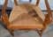 Restoration Period Property Armchairs in Cherrywood, Early 19th Century, Set of 2, Image 7