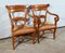 Restoration Period Property Armchairs in Cherrywood, Early 19th Century, Set of 2, Image 2