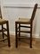 Arts and Crafts High Bar Stools in Golden Oak, 1930s, Set of 3, Image 5