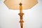 Vintage French Style Gilt Wood Floor Lamps, 1950, Set of 2 6