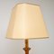 Vintage French Style Gilt Wood Floor Lamps, 1950, Set of 2 4