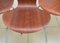 Series 7 Dining Chairs by Arne Jacobsen Model 3107 for Fritz Hansen, 1964, Set of 3, Image 13