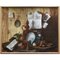 Trompe l'Oeil Artworks, 1700s, Huile sur Toiles, Set de 2 2