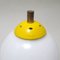 Gelbe Italienische Tischlampe, 1960er 5