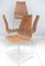 Scandia Dining Chairs by Hans Brattrud for Hove Furniture, 1970, Set of 4 6