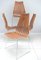 Scandia Dining Chairs by Hans Brattrud for Hove Furniture, 1970, Set of 4, Image 6