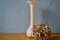 Vintage Corolla Vase aus Glas 2