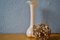 Vintage Glass Corolla Vase, Image 2