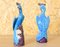 Mid-Century Chinise Turquoise Porcelain Peacocks, 1950s, Set of 2, Image 5