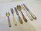Art Deco Silver Cutlery, 1920s, Set of 36 12