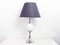 Chrome and Ceramic Egg Table Lamp, 1970s, Image 2