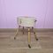 Caja de costura con carrito de bambú, Francia, años 60, Imagen 2
