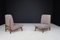 Mid-Century Walnut Easy Chairs, Italy, 1960s, Set of 2, Image 2