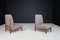 Mid-Century Walnut Easy Chairs, Italy, 1960s, Set of 2, Image 4