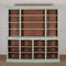 English Painted Open Bookcase 1