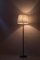 Lámpara de pie sueca moderna con cuero trenzado, Imagen 10