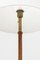 Swedish Modern Floor Lamp with Braided Leather 4