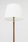 Swedish Modern Floor Lamp with Braided Leather 3