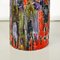 Italian Multicolor Ceramic Umbrella Stand or Vase with Elliptical Base, 1960s 6
