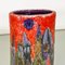 Italian Multicolor Ceramic Umbrella Stand or Vase with Elliptical Base, 1960s 5