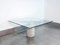 Paracarro Table with Crystal Top by Giovanni Offredi for Saporiti 4