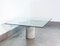 Paracarro Table with Crystal Top by Giovanni Offredi for Saporiti, Image 2