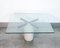 Paracarro Table with Crystal Top by Giovanni Offredi for Saporiti, Image 3