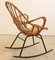 Vintage Rattan Rocking Chair, Image 12