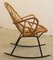 Vintage Rattan Rocking Chair, Image 8