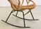 Vintage Rattan Rocking Chair, Image 13