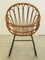 Rocking Chair Vintage en Rotin 7