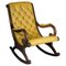 Antique English Chesterfield Rocking Chair, Image 1