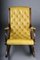 Antique English Chesterfield Rocking Chair 7