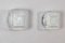 Mid-Century Modern Cut Glass Flush Mounts, Germany, 1960s, Set of 2, Image 7