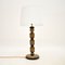 Antique Lacquered Chinoiserie Table Lamp, 1920 1