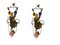 Tole Murano Glass Sconces, 1950s, Set of 2, Image 1