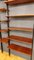 Libreria in metallo, ottone e legno, Italia, anni '50, Immagine 4