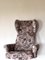 Swivel Wing Chair, Czechoslovakia, 1970s, Image 8