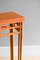 Bamboo Console with Leather Details and Wooden Top from McGuire, 1970 6