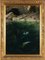 Kunz Meyer-Waldeck, Mystisches Gemälde mit Faun und Meerjungfrauen, Öl auf Leinwand, Circa 1900 1